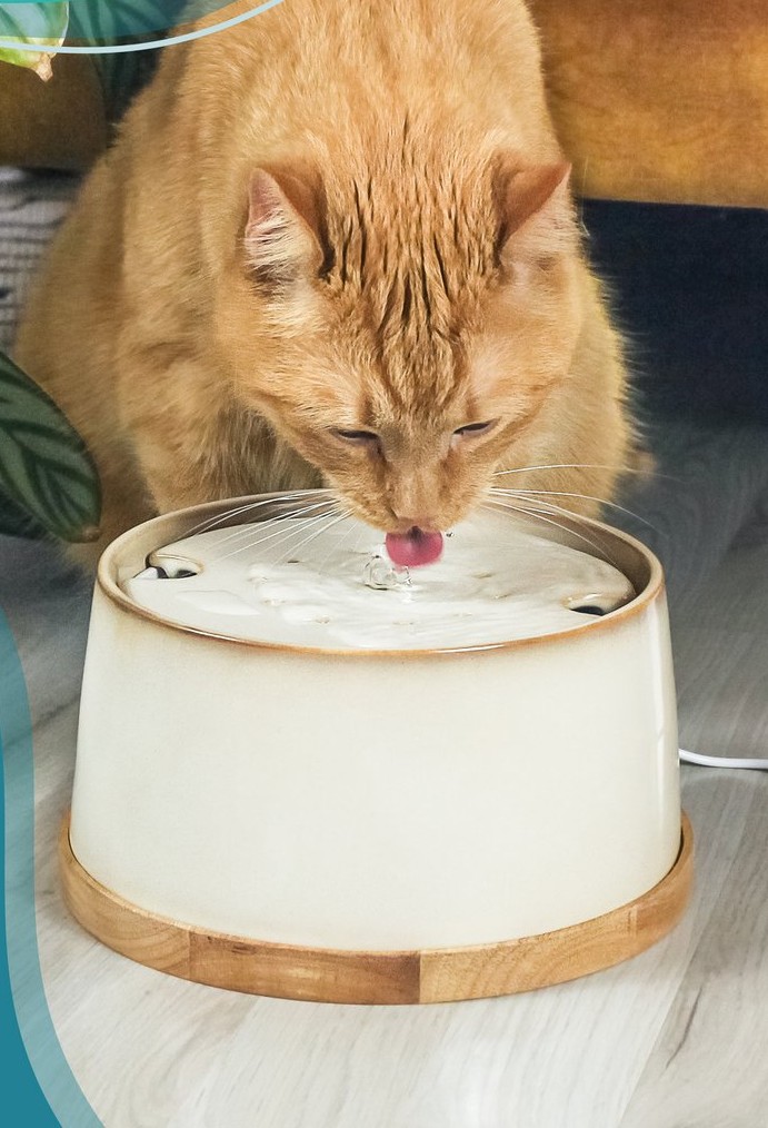 Stijlvolle Ne&no keramische drinkfontein voor katten - Afbeelding 3