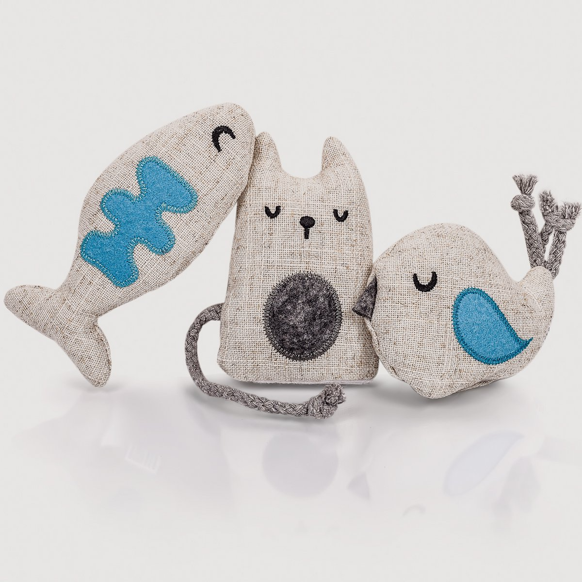 Ne&no kattenspeeltjes met valeriaan (set van 3) - Afbeelding 3